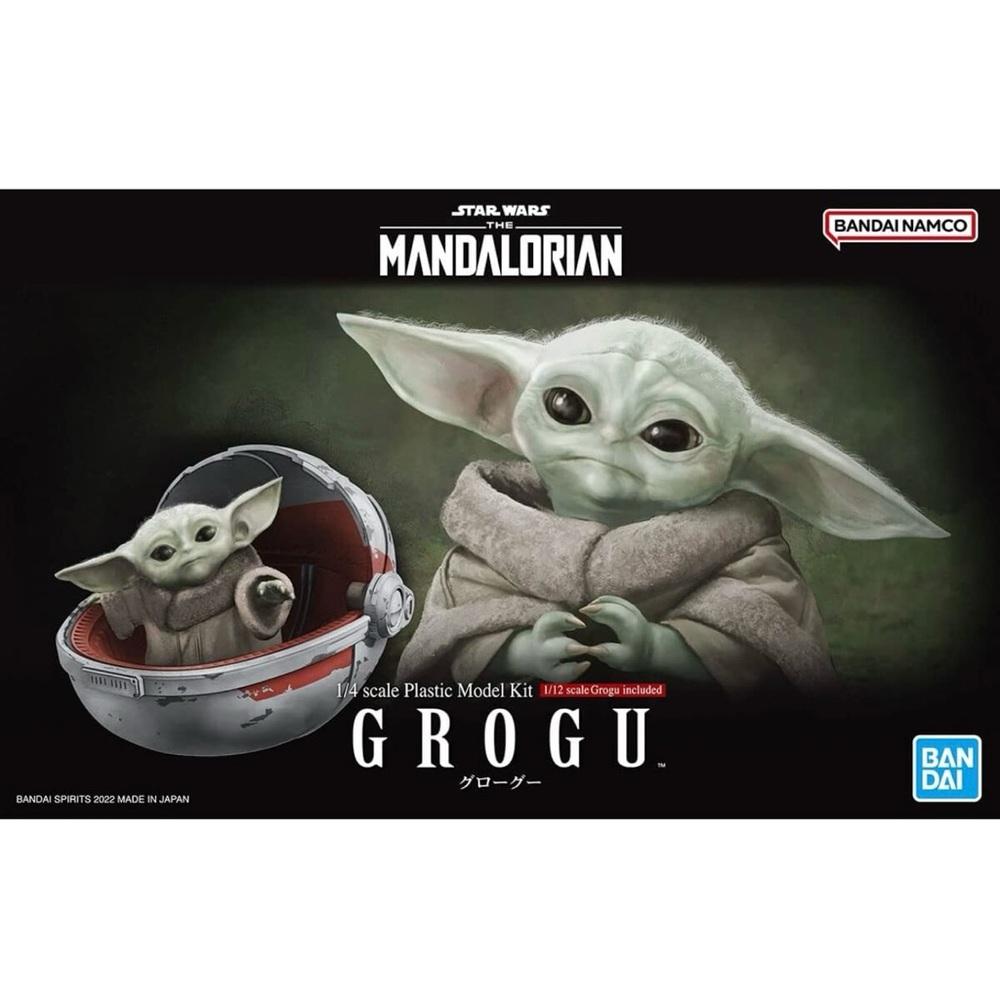 Bandai Hobby - The Mandalorian - Grogu, Bandai Spirits Star Wars Character 1/4